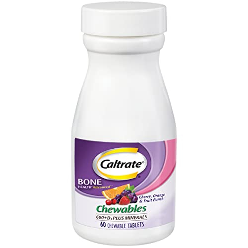 Suplemento Caltrate Chewables 600 Plus D3 Plus Minerals - Venta Internacional.
