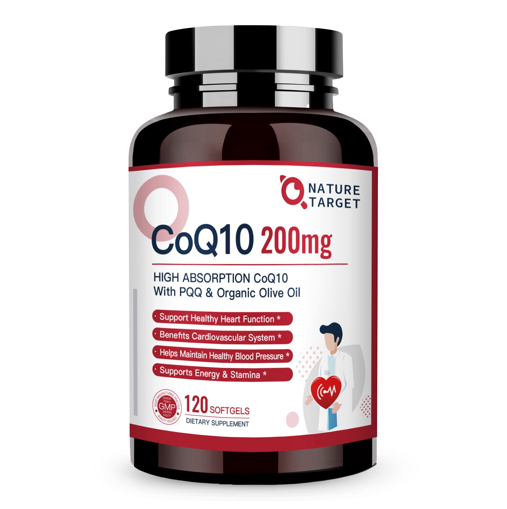 Foto 2 pulgar | Cápsulas Blandas De 200 Mg De Coq10 + Pqq Con Aceite De Oliva Orgánico 120 Porciones - Venta Internacional.