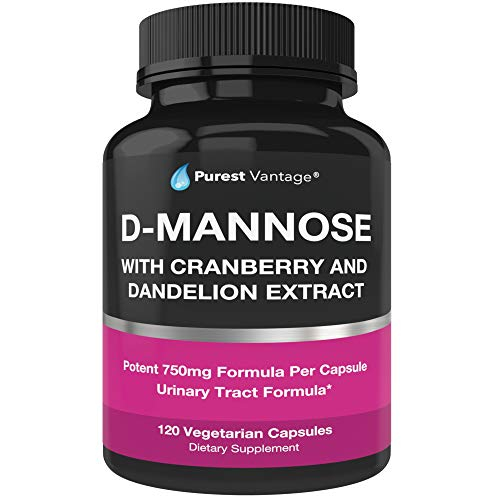 Foto 2 pulgar | Suplemento Purest Vantage D De Manosa 600 Mg Con Arándano 120 C - Venta Internacional.