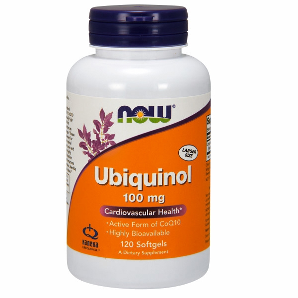 Suplemento Dietético Now Foods Ubiquinol 100 Mg 120 Cápsulas Blandas - Venta Internacional.