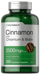 Foto 1 | Suplemento De Canela En Cápsulas Horbaach, 2500 Mg, 250 Unidades - Venta Internacional.