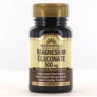Foto 1 | Suplemento Windmill Health Gluconato De Magnesio 90 Comprimidos - Venta Internacional.