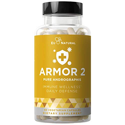 Foto 2 pulgar | Suplemento Eu Natural Armor 2 Andrographis Pure 800 Mg 60 Cápsulas - Venta Internacional.