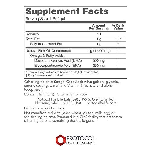 Foto 3 pulgar | Protocolo De Suplementos Para Life Balance Dha 500 Mg - Epa 250 Mg - Venta Internacional.