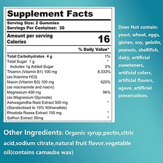 Foto 2 | Gomitas De Glicinato De Magnesio Supplement Envycure, 400 Mg, 120 Unidades - Venta Internacional.