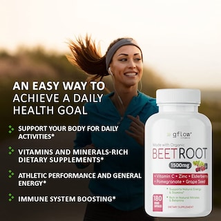 Foto 5 | Suplemento Vitamínico Gflow Root Extra Strength 180 Cápsulas - Venta Internacional.