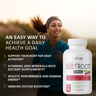 Foto 6 | Suplemento Vitamínico Gflow Root Extra Strength 180 Cápsulas - Venta Internacional.