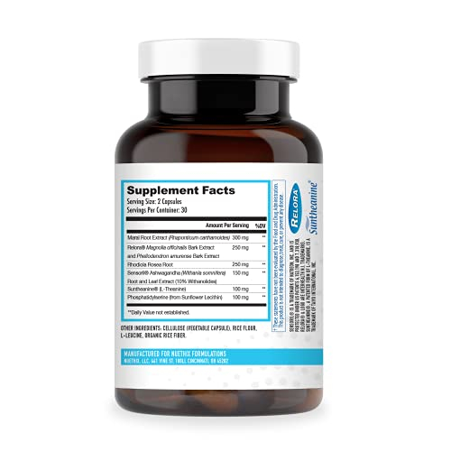 Foto 3 pulgar | Suplemento Nuethix Formulations Cort-eaze Cortisol-control 6 - Venta Internacional.