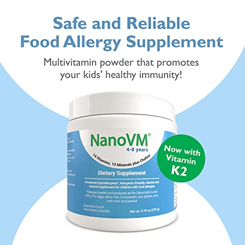 Foto 3 pulgar | Suplemento Nanovm 4-8 De Solace Nutrition Para Niños 275 G - Venta Internacional.