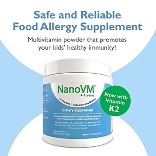 Foto 2 | Suplemento Nanovm 4-8 De Solace Nutrition Para Niños 275 G - Venta Internacional.