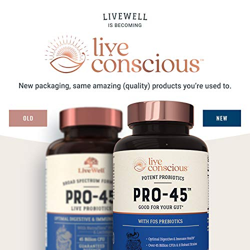 Foto 2 | Suplemento: Fórmula Probiótica Livewell Pro-45, 45 Mil Millones De Cfu - Venta Internacional.