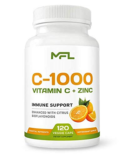 Foto 2 pulgar | Suplemento Muscle Food Labs C-1000 De Vitamina C 1000 Mg Más Zinc 2 - Venta Internacional.