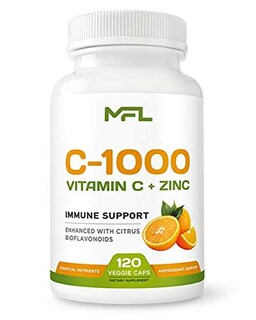 Foto 1 | Suplemento Muscle Food Labs C-1000 De Vitamina C 1000 Mg Más Zinc 2 - Venta Internacional.