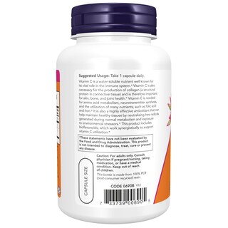 Foto 3 | Complemente La Vitamina C-1,000 De Now Con 100 Mg De Bioflavonoides - Venta Internacional.