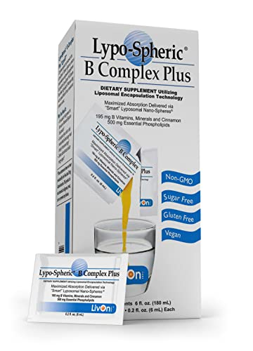 Foto 2 pulgar | Suplemento Lipo-spheric B Complex Plus De Livon Laboratories - Venta Internacional.