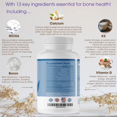 Foto 5 pulgar | Suplemento De Calcio Pure Micronutrients Bone Support 1000 Mg - Venta Internacional.