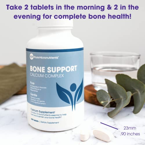 Foto 7 pulgar | Suplemento De Calcio Pure Micronutrients Bone Support 1000 Mg - Venta Internacional.