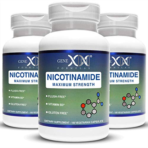 Foto 2 pulgar | Suplemento Genex Formulas De Nicotinamida 500 Mg B3 300 Cápsulas - Venta Internacional.