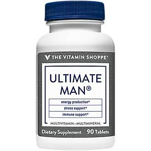 Foto 2 pulgar | Complemente El Multivitamínico Ultimate Man De Vitamin Shoppe - Venta Internacional.