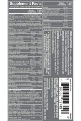 Foto 3 pulgar | Complemente El Multivitamínico Ultimate Man De Vitamin Shoppe - Venta Internacional.