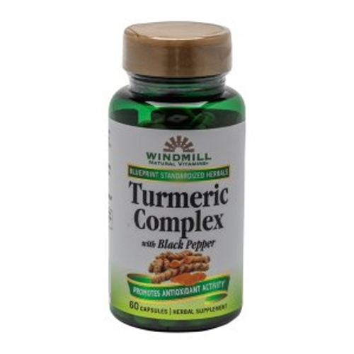Suplemento Windmill Health Curcuma Complex 60 Cápsulas - Venta Internacional.