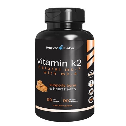 Foto 2 pulgar | Suplemento De Vitamina K2 Maxx Labs 600 Mcg Con Calcio 100 Mg - Venta Internacional.
