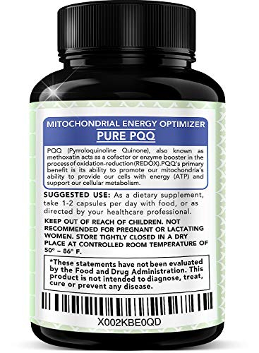Foto 4 pulgar | Cápsulas Vegetarianas Supplement X Gold Health Pqq De 20 Mg (120 Unidades) - Venta Internacional.
