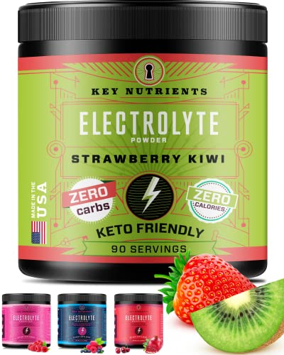 Foto 2 pulgar | Electrolitos En Polvo Keynutrients Sin Calorías 90/40/20 Porciones - Venta Internacional.