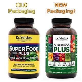 Foto 2 | Superfood Plus Dr. Schulze's Vitaminas Y Minerales 390 Comprimidos - Venta Internacional.
