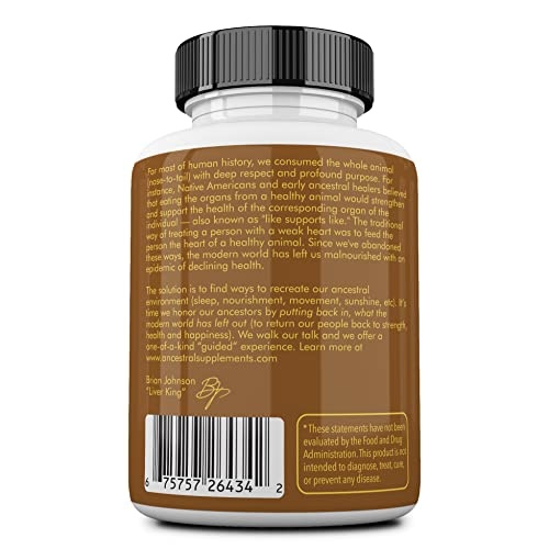 Foto 3 | Suplemento Ancestral Supplements Carro Traqueal De Res Alimentado Con Pasto - Venta Internacional.