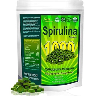 Foto 1 | Suplemento De Espirulina En Tabletas Sunlit Best Green Organics 1000 - Venta Internacional.