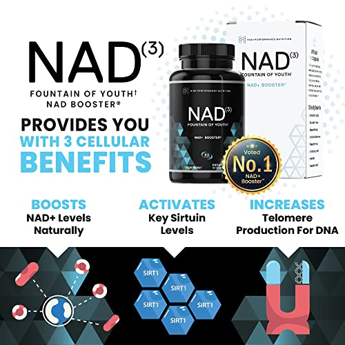 Foto 4 pulgar | Suplemento Hpn Nad+ Booster (nad3) 60 Cápsulas De 1 Mes - Venta Internacional.