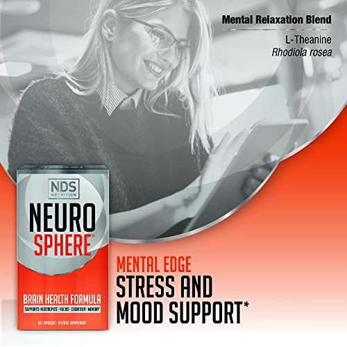Foto 5 pulgar | Suplemento Nds Nutrition Neuro Sphere Brain Health 90 Cápsulas - Venta Internacional.
