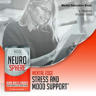 Foto 4 | Suplemento Nds Nutrition Neuro Sphere Brain Health 90 Cápsulas - Venta Internacional.