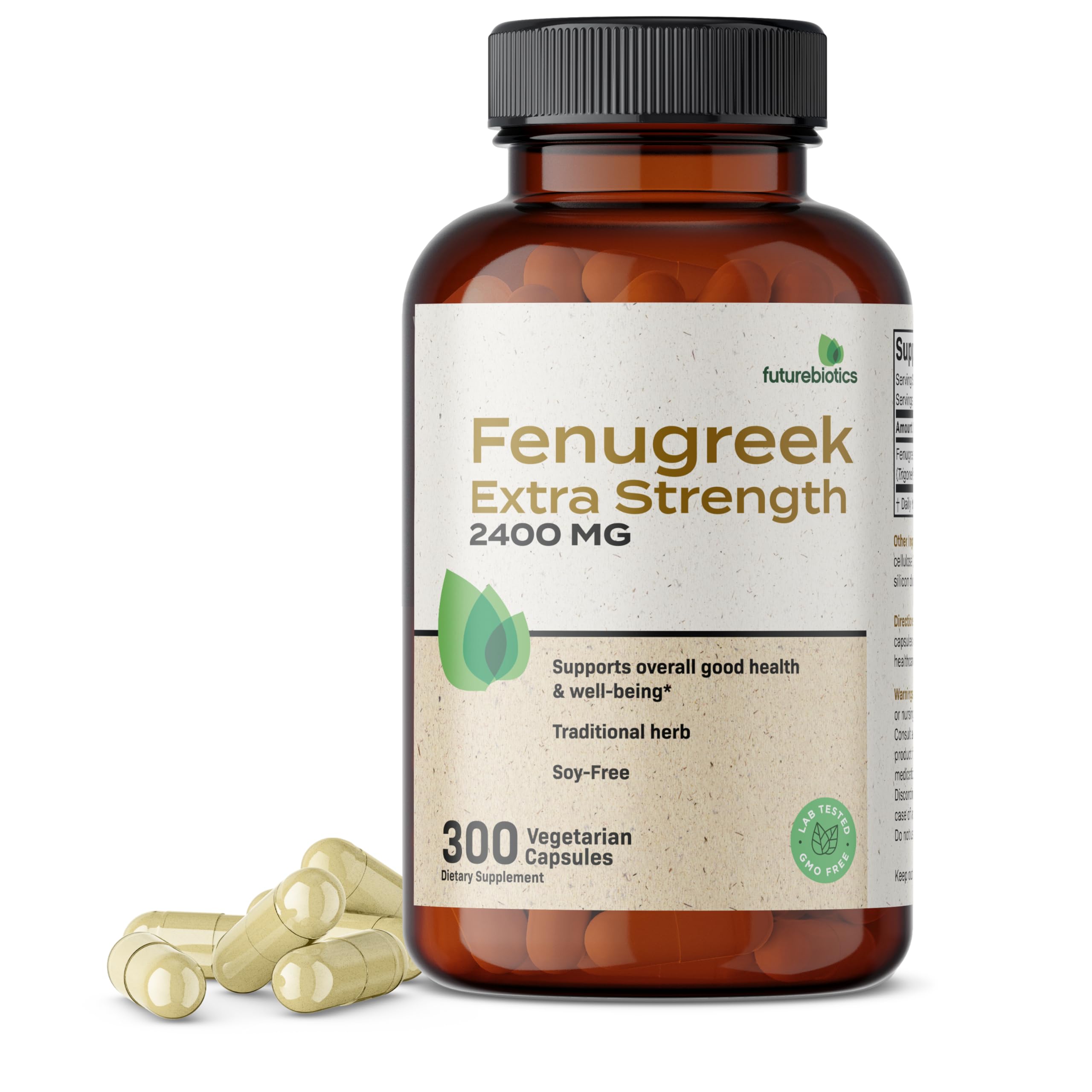 Foto 2 pulgar | Suplemento Futurebiotics Fenugreek Extra Strength 2400 Mg - Venta Internacional.