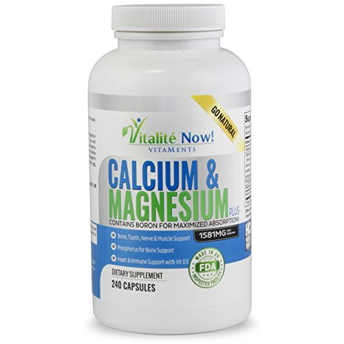 ¡complementa Vitalité Ahora! Calcio Y Magnesio Más Vitamina D3 - Venta Internacional.