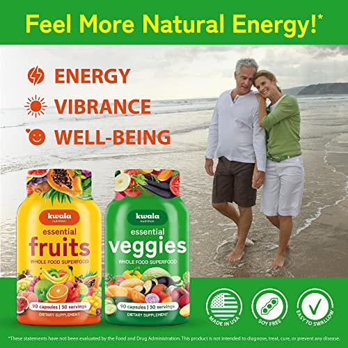 Foto 2 | Suplemento: Equilibrio Energético De Frutas Y Verduras De Kwala Nutrition - Venta Internacional.