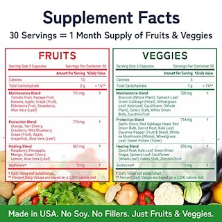 Foto 6 | Suplemento: Equilibrio Energético De Frutas Y Verduras De Kwala Nutrition - Venta Internacional.