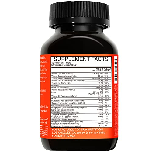 Foto 3 pulgar | Suplemento Multivitamínico Diario Para Mujeres Hum Base Control 30 Ta - Venta Internacional.