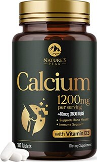 Foto 1 | Suplemento De Calcio Nature's Peak 1200 Mg Con Vitamina D3 - Venta Internacional.