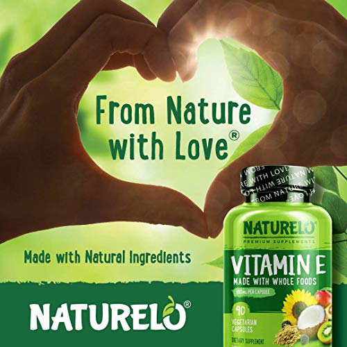 Foto 3 pulgar | Suplemento De Vitamina E Naturelo 180 Mg (300 Ui) Vegano - Venta Internacional.
