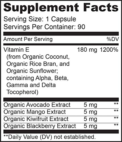 Foto 4 pulgar | Suplemento De Vitamina E Naturelo 180 Mg (300 Ui) Vegano - Venta Internacional.