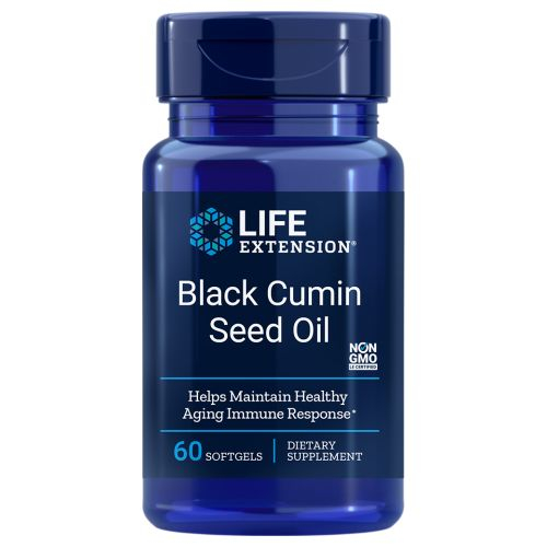 Foto 2 pulgar | Aceite De Semillas De Comino Negro Supplement Life Extension 60 Cápsulas Blandas - Venta Internacional.