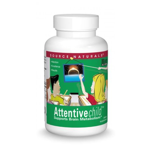 120 Obleas Attentive Child De Supplement Source Naturals - Venta Internacional.