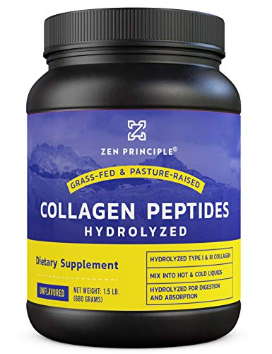 Foto 2 pulgar | Péptidos De Colágeno En Polvo Zen Principle 680 G De Animales Alimentados Con Pasto - Venta Internacional.