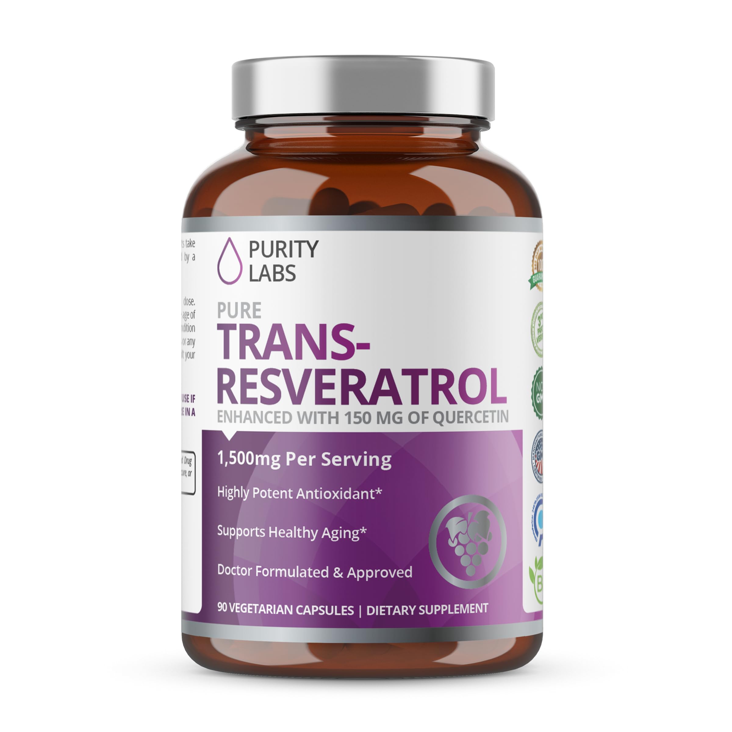 Foto 1 | Cápsulas De Quercetina De Resveratrol - Potencia Más Alta - 1 - Venta Internacional.