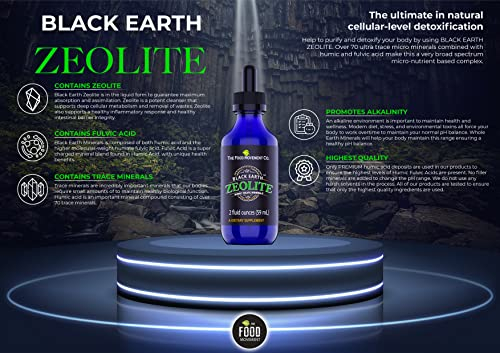 Foto 3 | Suplemento De Zeolita Black Earth De The Food Movement, 30 Ml - Venta Internacional.