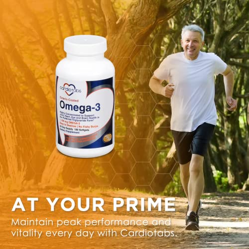 Foto 7 pulgar | Suplementos Cardiotabs Aceite De Pescado Con Recubrimiento Entérico Omega-3 1100 Ml - Venta Internacional.