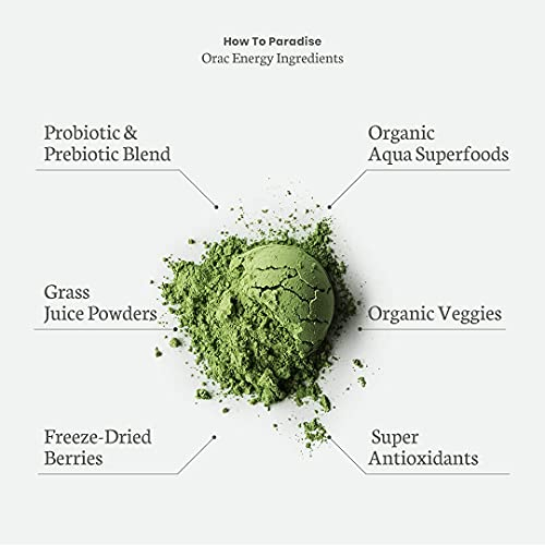 Foto 7 pulgar | Suplemento Paradise Orac Energy Greens 360 Ml 60 Porciones - Venta Internacional