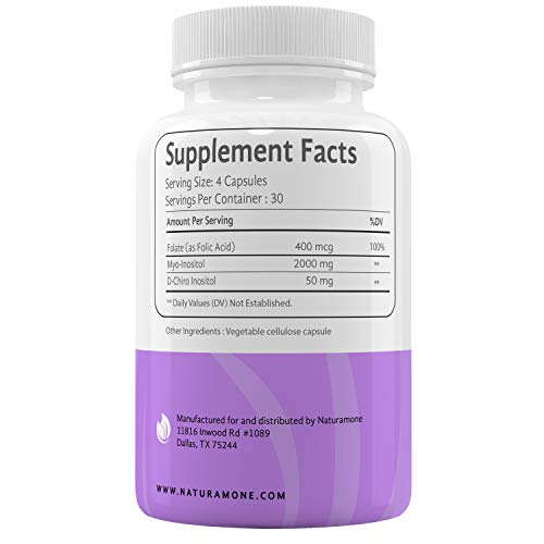 Foto 2 | Suplemento Naturamone De Mioinositol Y D-chiro Inositol 120 Ca - Venta Internacional.